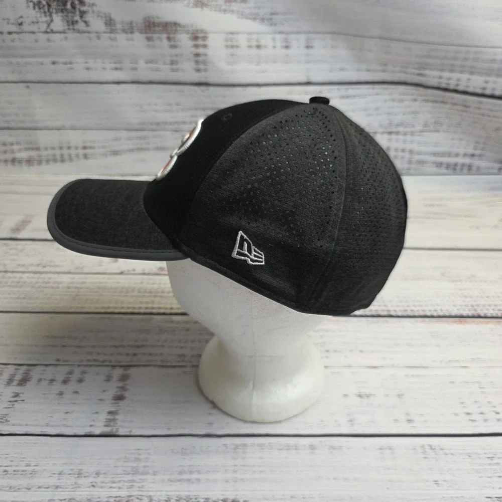 New Era Cincinnati Bengals Black‎ Hat Fitted Large-XL NFL Football 39THIRTY Cap